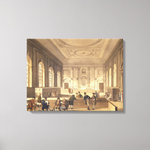 Dividend Hall at South Sea House Canvas Print