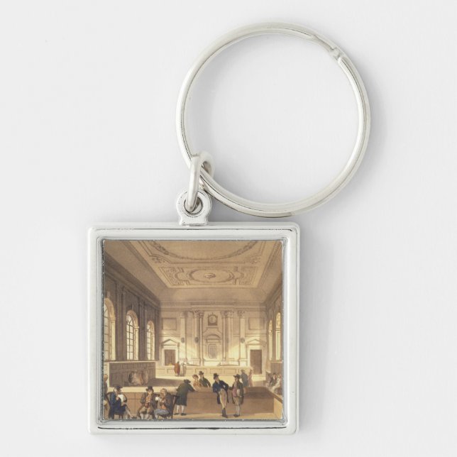 Dividend Hall at South Sea House Key Ring (Front)