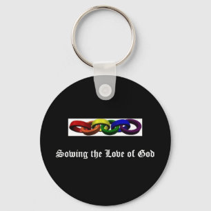 dividersgay, Sowing the Love of God Key Ring