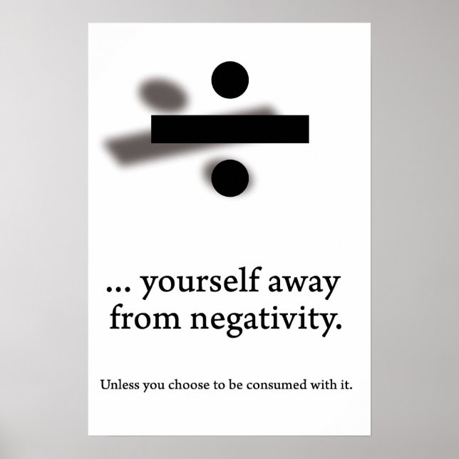 Dividing yourself poster (Front)