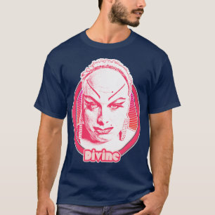 Divine 80s Style Retro Fan Art Design T-Shirt