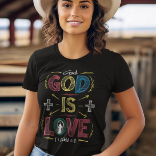 Divine Affirmation: God Is Love T-Shirt
