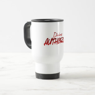 Divine AUTHORITY – Elegant Power for Women Travel Mug