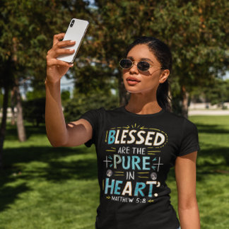 Divine Blessings: A Bible Verse Illumination T-Shirt