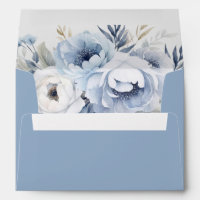 Divine Blue Gorgeous Floral Wedding