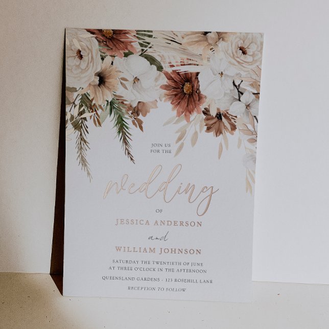 Divine Boho & Gold Blush Floral Wedding (Creator Uploaded)