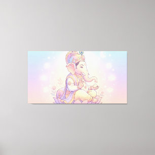 Divine Calm Ganesha Canvas Print