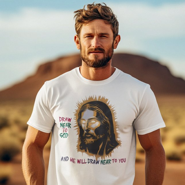 Divine Connection: Draw Near to God T-Shirt (Creator Uploaded)