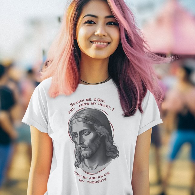 Divine Connection: Search Me, God T-Shirt (Creator Uploaded)