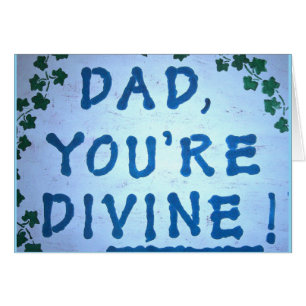 Divine Dad Father's Day Card