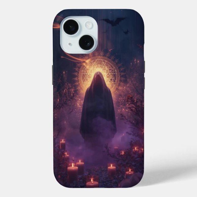 Divine Darkness – The Sacred Halloween Presence Case-Mate iPhone Case (Back)