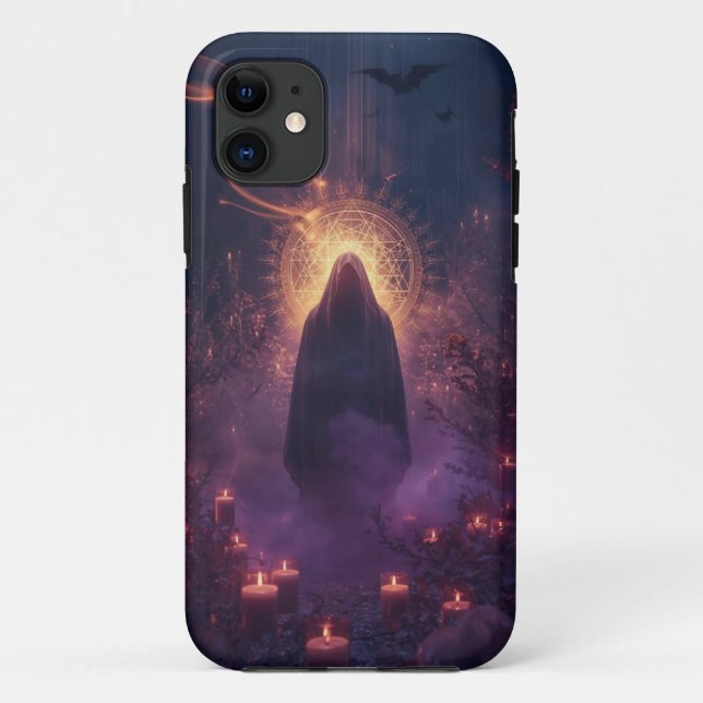 Divine Darkness – The Sacred Halloween Presence Case-Mate iPhone Case (Back)