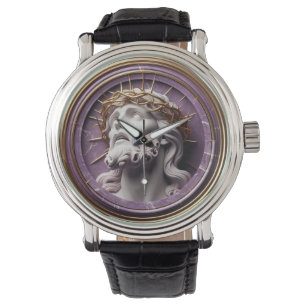 Divine Embellishment Jesus looking in the heavens Watch