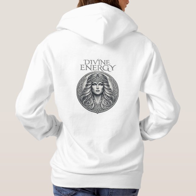 Divine Energy Celtic Goddess Hoodie (Back)