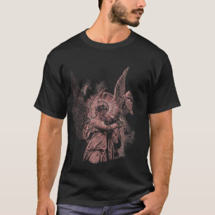 Divine Error - Techno-Goth Streetwear Design T-Shirt