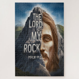 Divine Faith: The Lord Is My Rock Jigsaw Puzzle