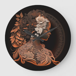 DIVINE FEMININE #1  CLOCK
