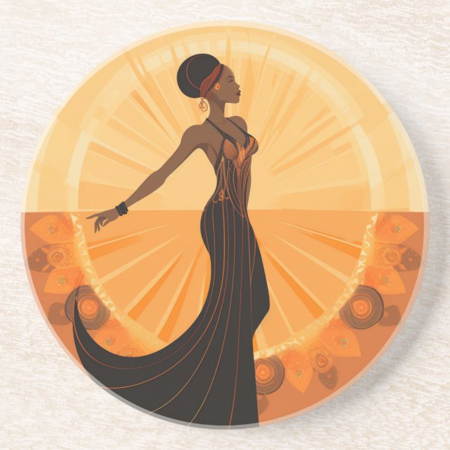DIVINE FEMININE #5 COASTER (Front)