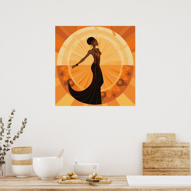 DIVINE FEMININE #5 POSTER (Kitchen)