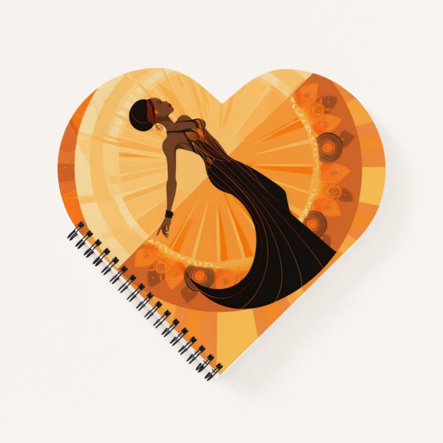  DIVINE FEMININE #5 Spiral Notebook (Front)