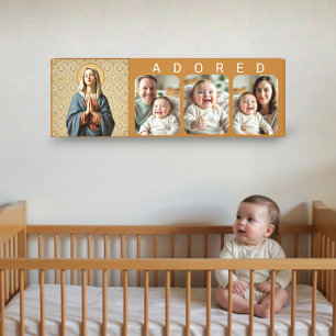 Divine Grace Prayer Set - ADORED Baby Photo Canvas Print