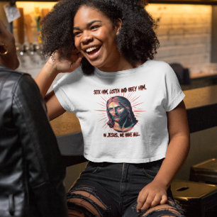 Divine Guidance: Seek, Listen, Obey T-Shirt