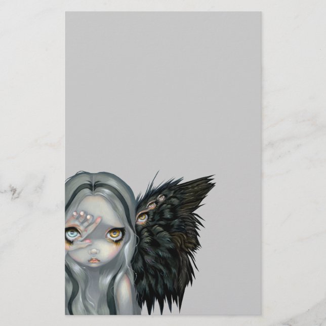 "Divine Hand" Stationery (Front)