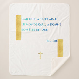 Divine Inspiration Sherpa Blanket