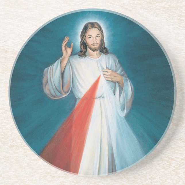 divine mercy coaster (Front)