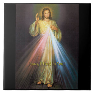 DIVINE MERCY DEVOTIONAL TILE