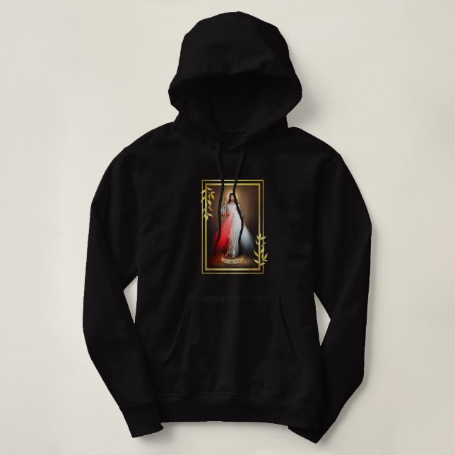 Divine Mercy Jesus Christ Sacred Heart Of Jesus Gi Hoodie (Design Front)