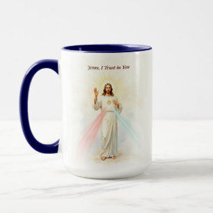 Divine Mercy Jesus I Trust in You Catholic Mug