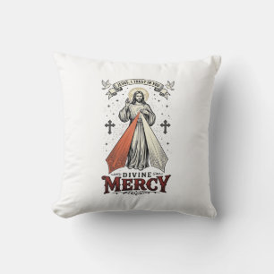 Divine Mercy Jesus I Trust in You Vintage Shirt De Cushion
