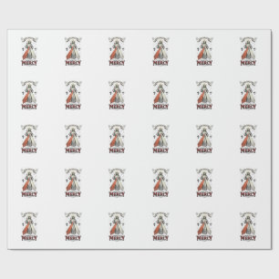 Divine Mercy Jesus I Trust in You Vintage Shirt De Wrapping Paper