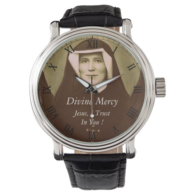 Divine Mercy Jesus, I Trust In You ! Watch (Front)