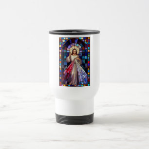 Divine Mercy Jesus Travel Mug
