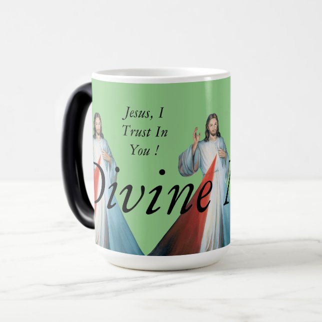 Divine Mercy Magic Mug (Front Left)