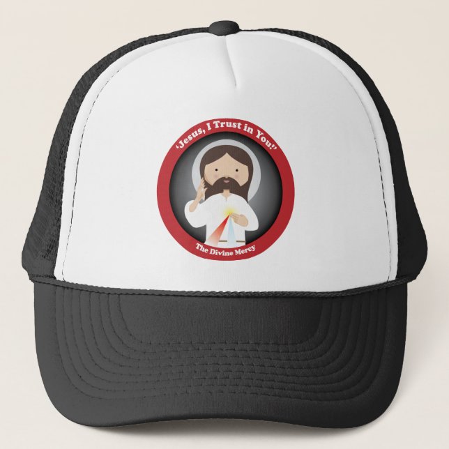 Divine Mercy of Jesus Trucker Hat (Front)