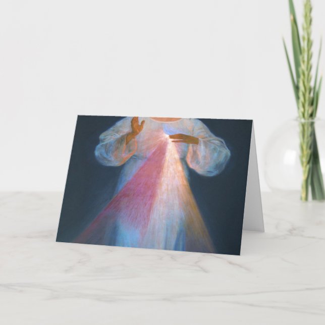 Divine Mercy Original By Kazimirowski Card (Front)