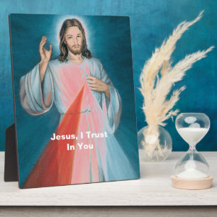 divine mercy plaque