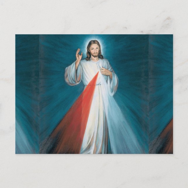 divine mercy postcard (Front)