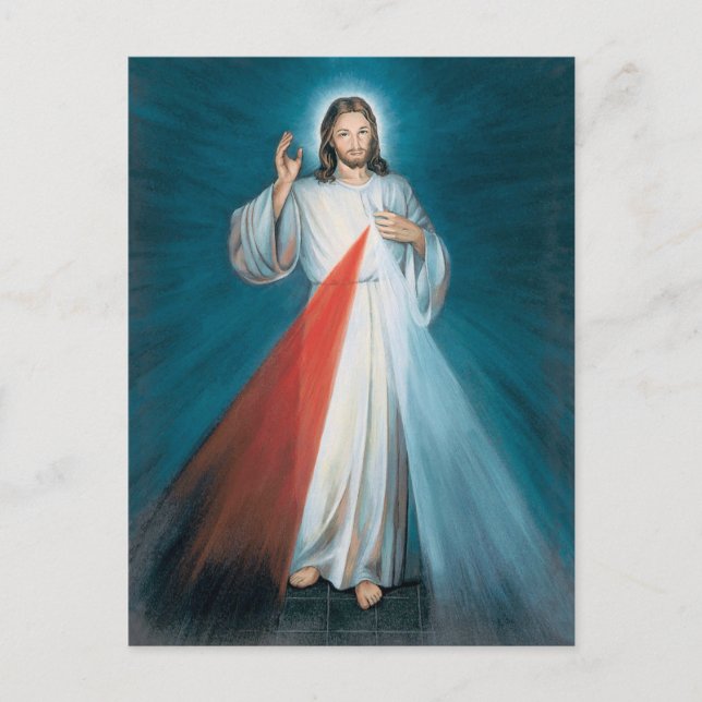 divine mercy postcard (Front)