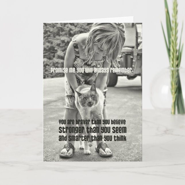 DIVINE PATIENCE Greeting Card (Front)