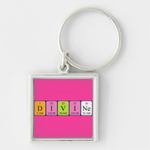 Divine periodic table name keyring