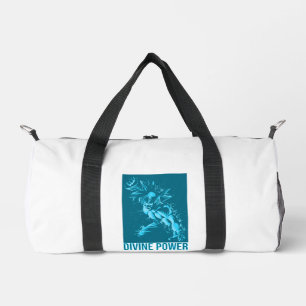 Divine Power Design Anime Workout - Energy Fitness Duffle Bag