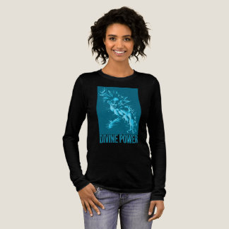 Divine Power Design Anime Workout - Energy Fitness Tri-Blend Shirt