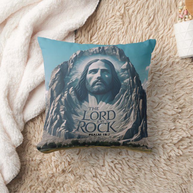 Divine Presence on Majestic Peak Cushion (Blanket)