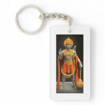 Divine Protection Hanuman Ji Keychain