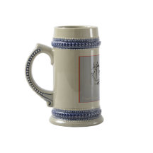 "Divine Serenity: Radha Krishna Logo Mug"