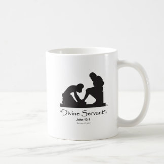 "Divine Servant" Coffee Mug w/Black logo